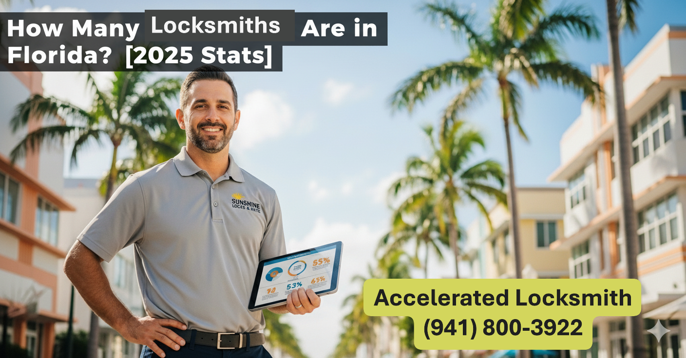 How Many Locksmiths Are There in Florida? [2025 Industry Stats]